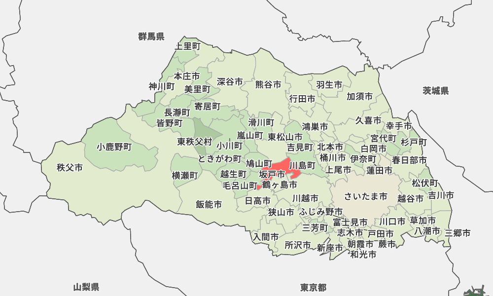 坂戸市全域の遺品整理・特殊清掃に対応します