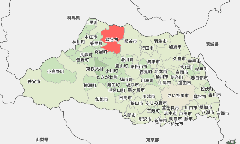 深谷市全域の遺品整理・特殊清掃に対応します