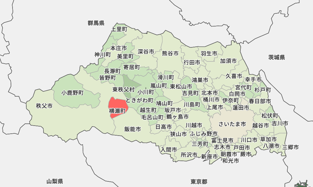 横瀬町全域の遺品整理・特殊清掃に対応します
