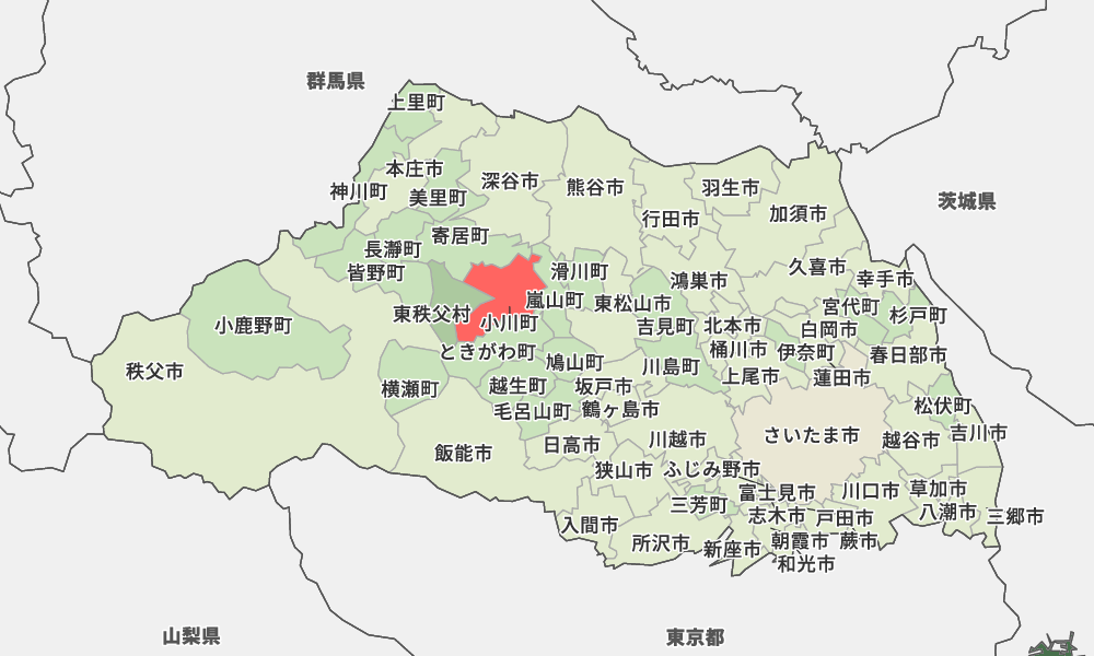 小川町全域の遺品整理・特殊清掃に対応します