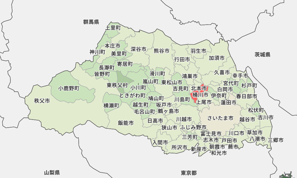 桶川市全域の遺品整理・特殊清掃に対応します