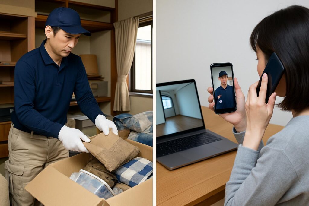 3. 作業当日の流れと遠隔での確認方法