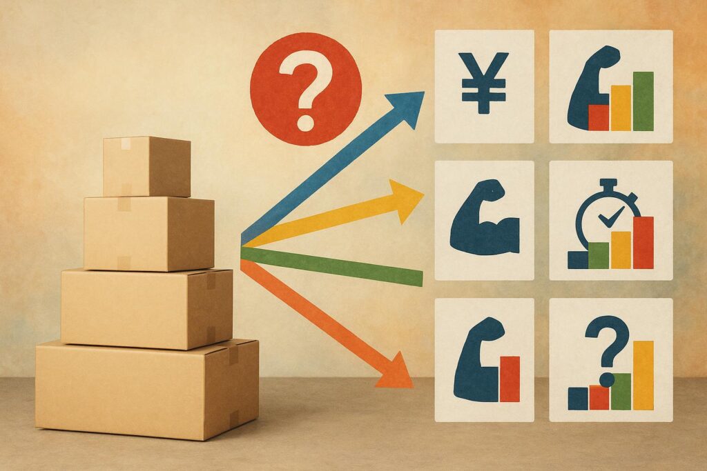 1. 引っ越しの不用品処分方法5つを徹底比較