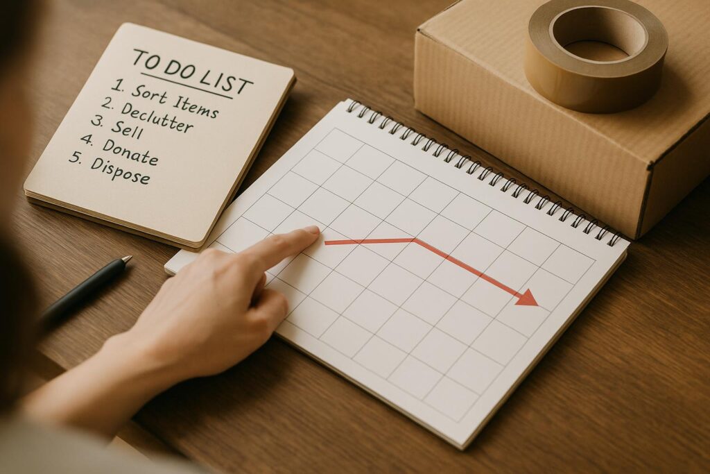 4. 引っ越し前にやるべき不用品処分のスケジュール