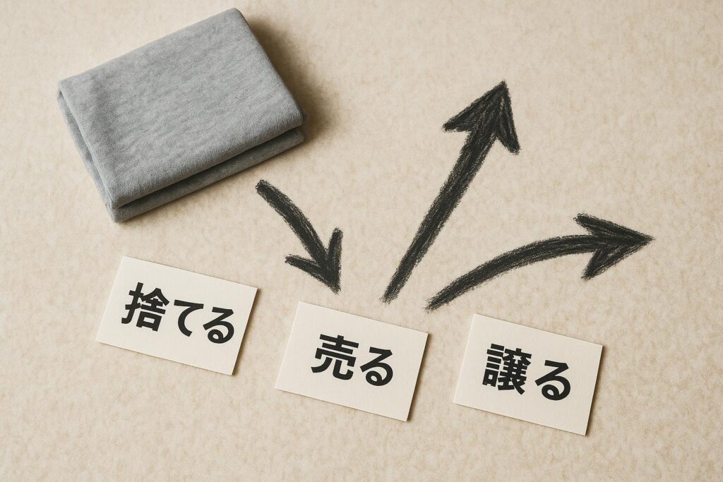 1. 遺品整理の洋服 どう手放す?主な処分・リサイクル方法を一覧で確認