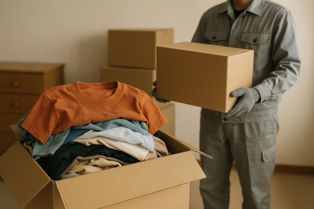4. 大量の洋服や他の遺品もまとめて整理したいなら専門業者へ