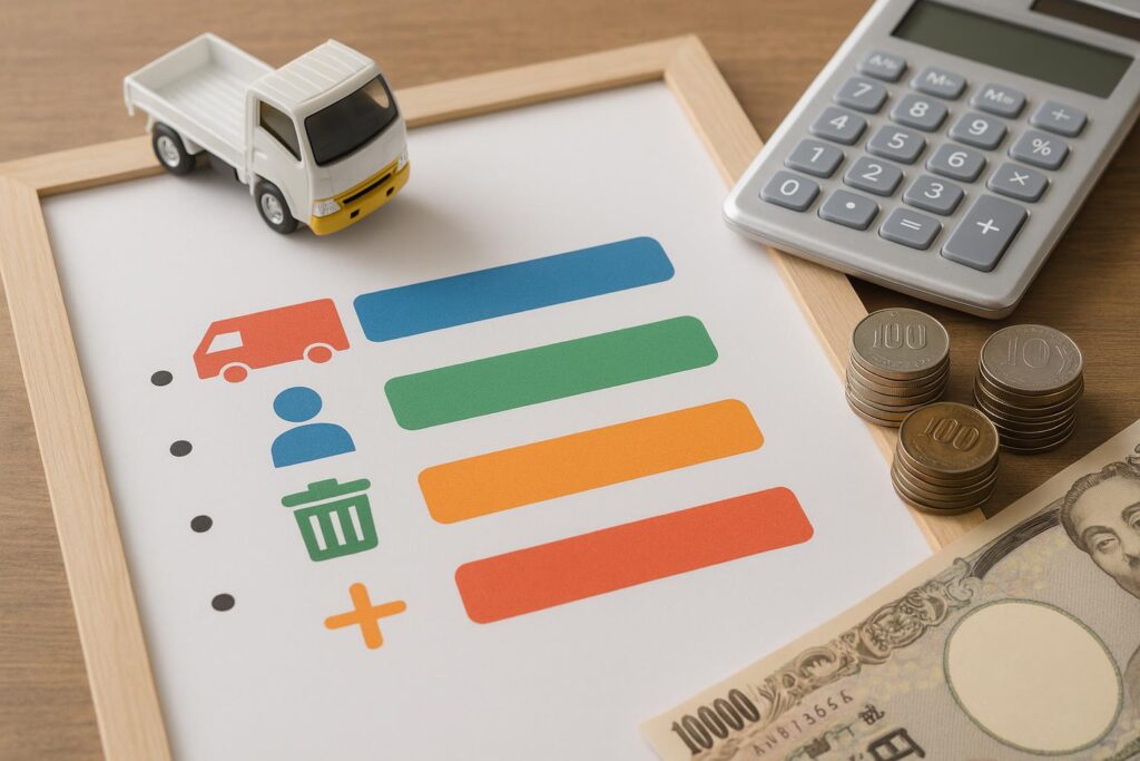 2. 片付け業者の料金体系の仕組み