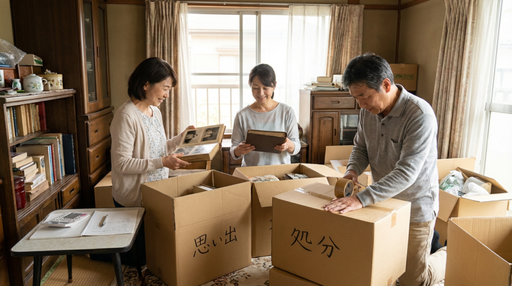 2. 実家じまいの第一歩となる遺品整理の進め方と費用の抑え方