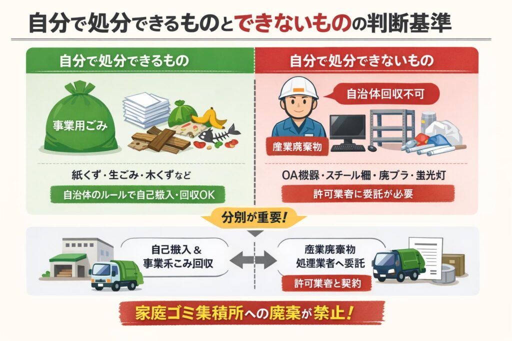 店舗やオフィスのゴミ処分方法 残置物撤去の具体的なステップ