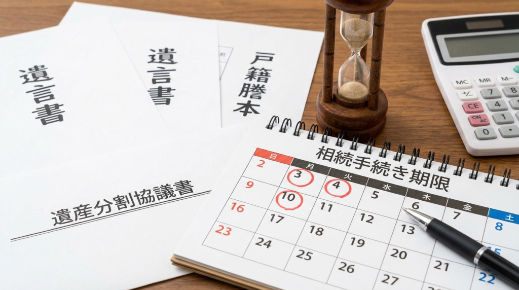 3. 相続手続きの具体的な手順と期限